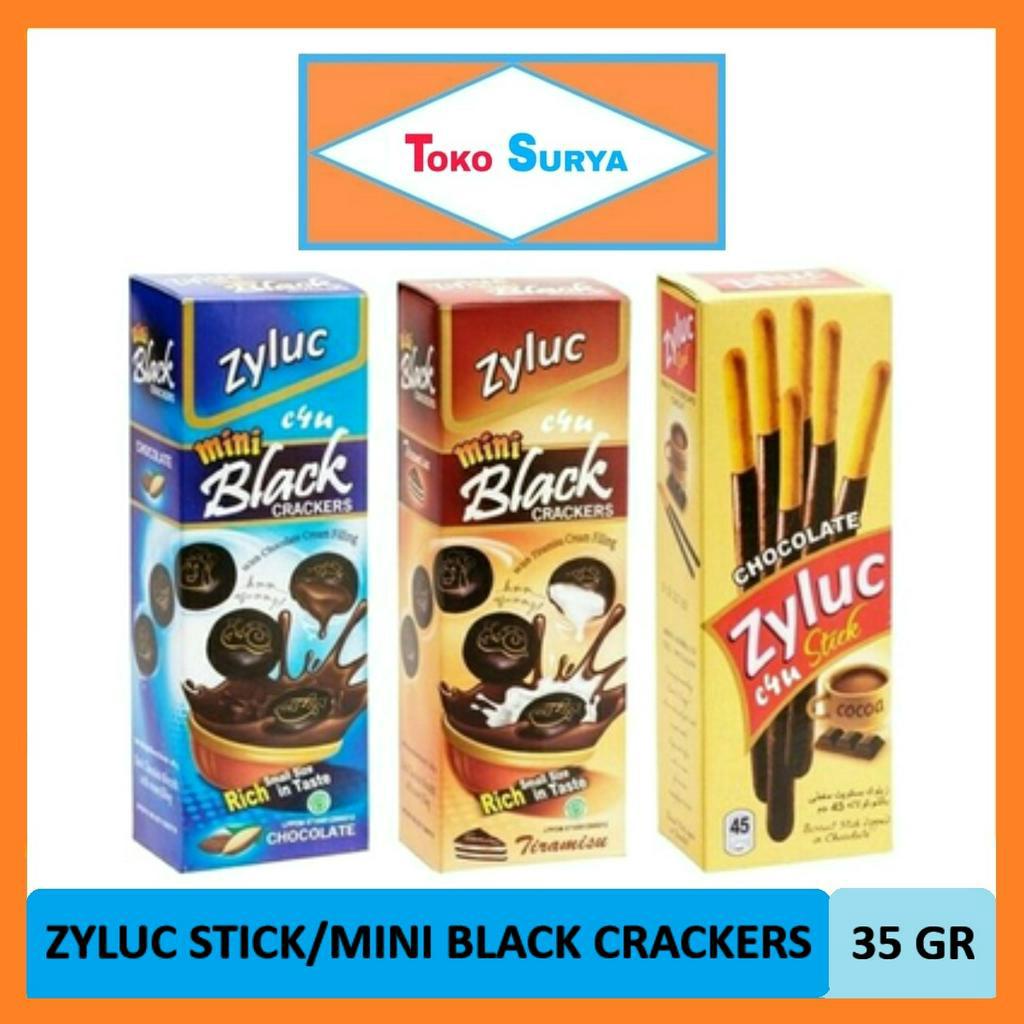 

Zyluc Stick Chocolate Cocoa/Mini Black Crackers Chocolate/Tiramisu 35 Gr