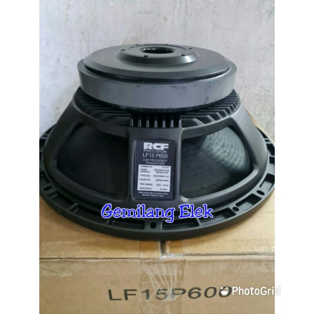 Speaker Komponen  RCF LF15P600 15 inch