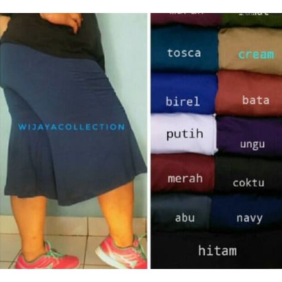 KULOT PENDEK JUMBO CELANA WANITA KULOT BIG SIZE BISA COD-RANDOM