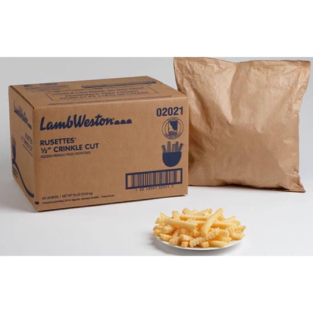 

Kentang Lamb Weston Crinkle