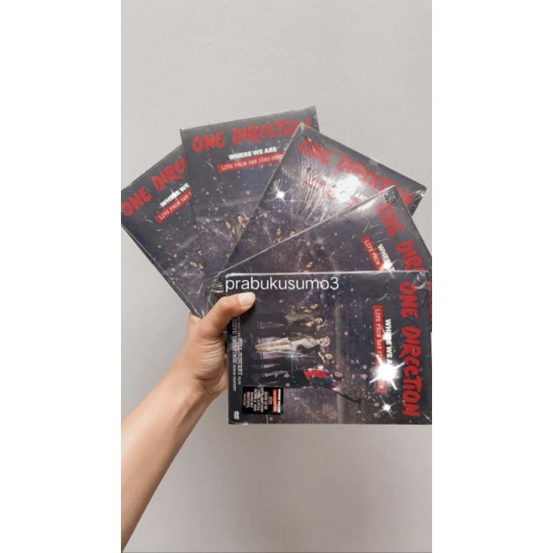 Dvd one direction where we are tour import (cd)