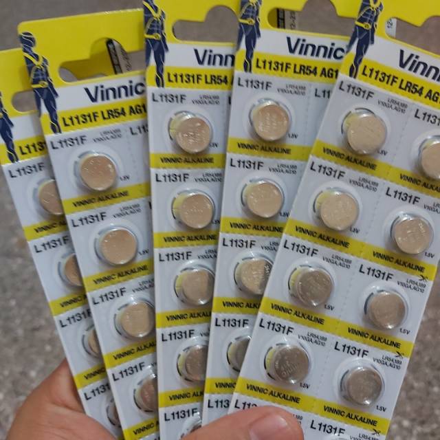 Batre jam tangan original vinnic L1131F LR45 AG10