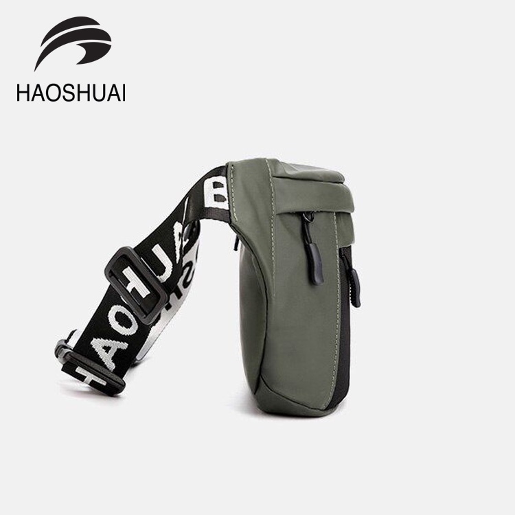 HAOSHUAI 1100-19 Tas Selempang Dada Pria Waistbag Anti Air Premium WK-SBY