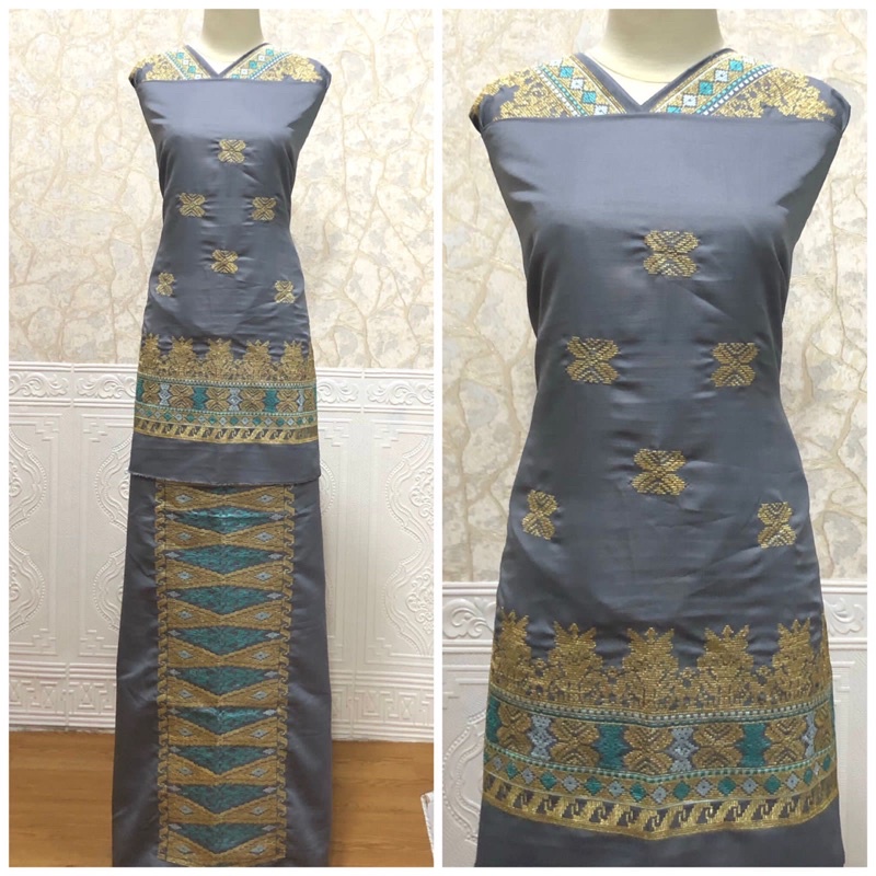 bahan baju kurung bordir bukittinggi