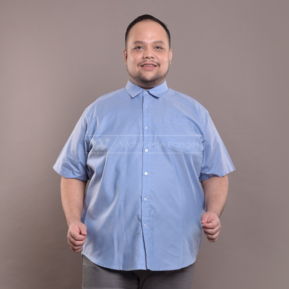 

WGB Kemeja Pria Jumbo Big Size Ukuran Besar XXL XXXL WGB Man in Blue Ox