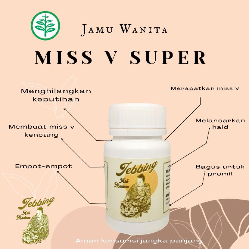 JAMU MISS V SUPER PREMIUM/ EMPOT AYAM