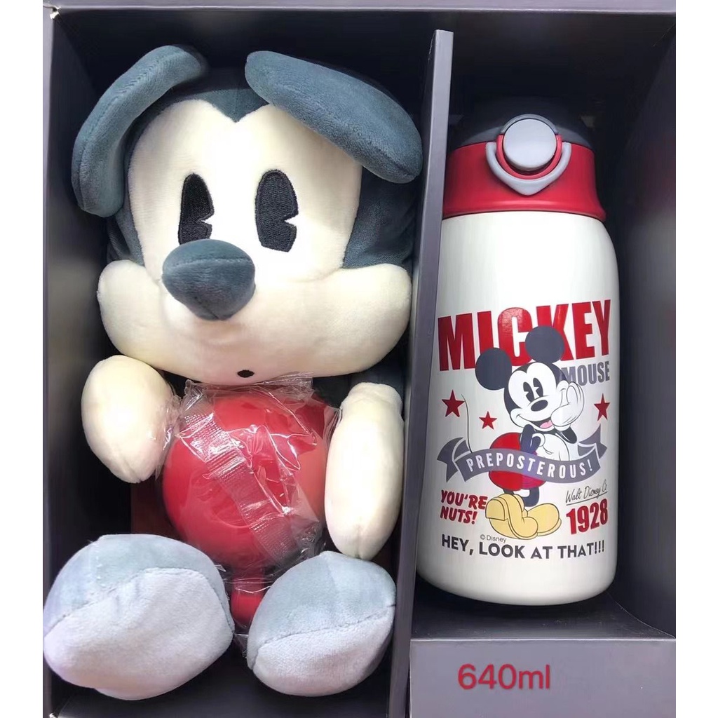 BOTOL MINUM ANAK GAMBAR KARTUN THERMOS STAINLESS STEEL FREE BONEKA