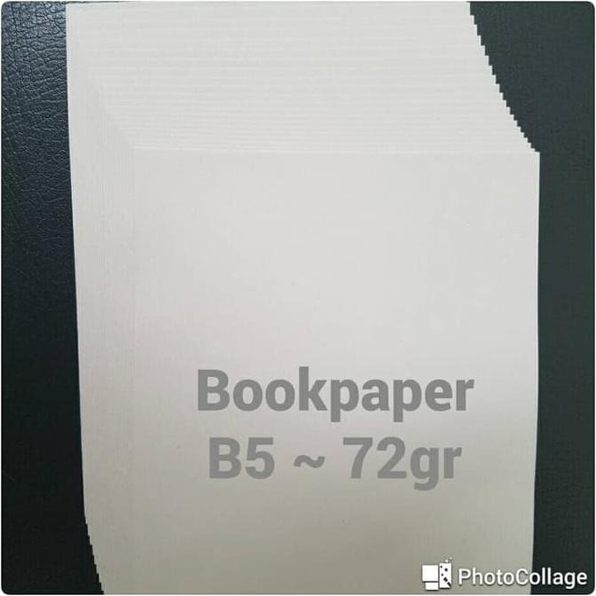 

kertas bookpaper b5 72 gram 1 rim 500 lembar book paper novel