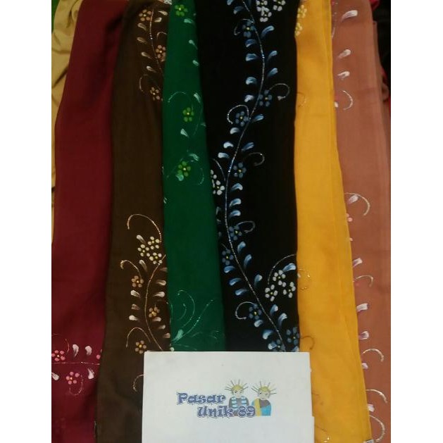 

Brand G308 Kerudung Lukis Bunga Brand G338