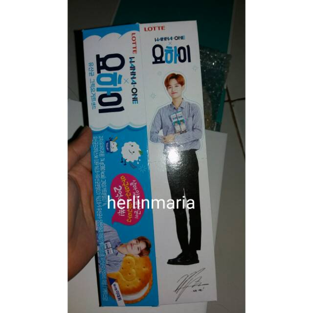 

YOHI - BOX ONLY/TANPA BISKUIT - WANNA ONE LEE DAEHWI