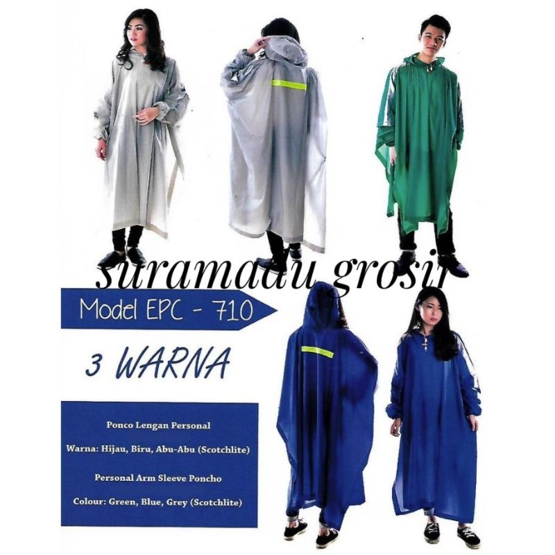 jas hujan poncho elmondo 710