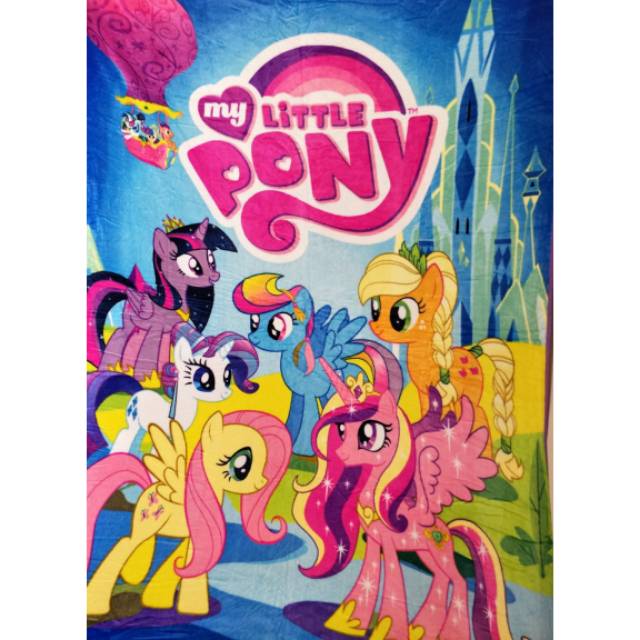 Selimut Rosanna Vito Panel Hello Kitty Balerinna , Little Pony , Cars , Frozen