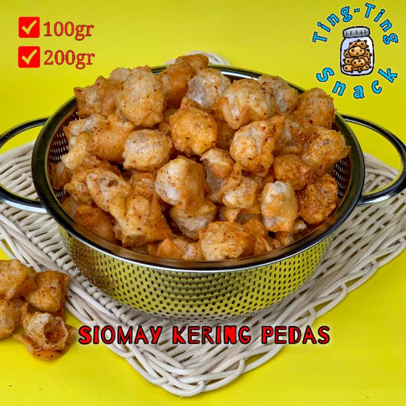 

SIOMAY KERING PEDAS 100 GRAM ORIGINAL ENAK GURIH