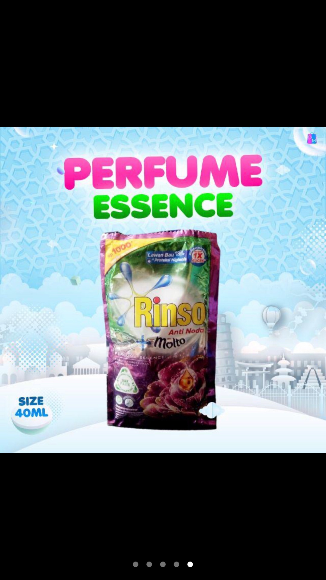 Rinso Molto 40ml Dilemashop