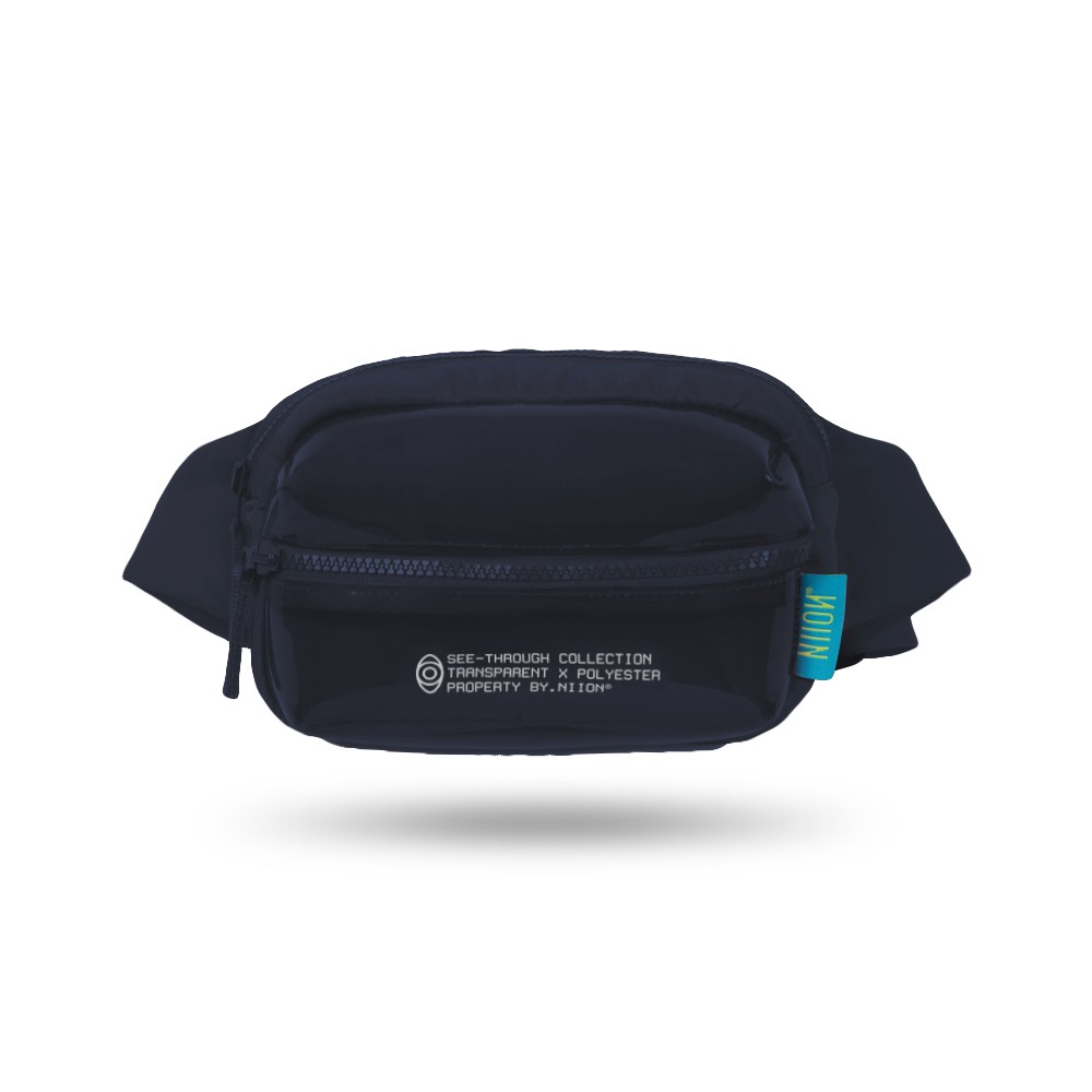 Tas Selempang Model Waistbag Keren Merk Niion Hele Navy Original