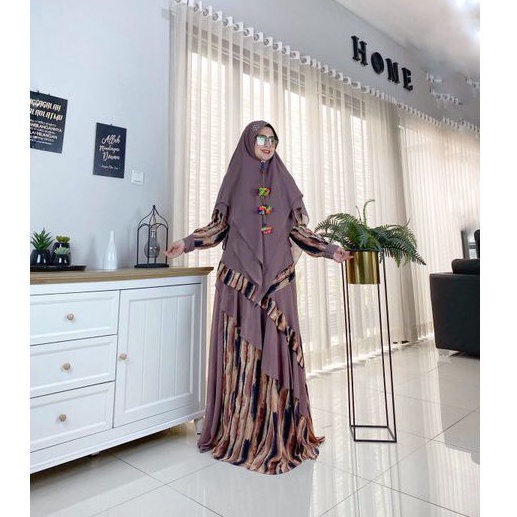 GAMIS SET SYAR'I BRANDED ORIGINAL MAKKANNI MEWAH