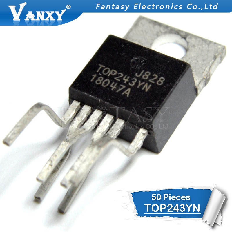 (Ready Stock) 50PCS TOP243YN TO220 TOP243 TO220-6 TOP243Y TO-220 243YN