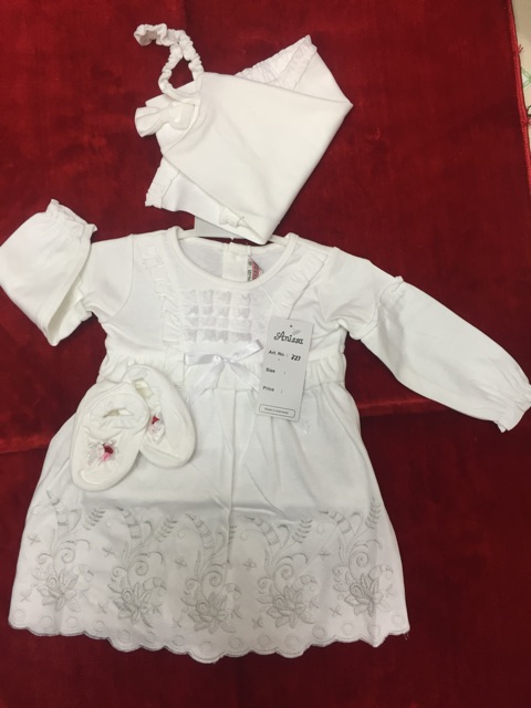 Baju gamis anak baby 0-18 bulan