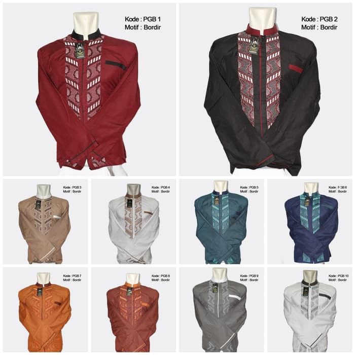 Bajukokolenganpendek bajukokodewasa BajuMuslimPria BajuKokoErlita BajuK BF461 BAJU KOKO LENGAN PANJA