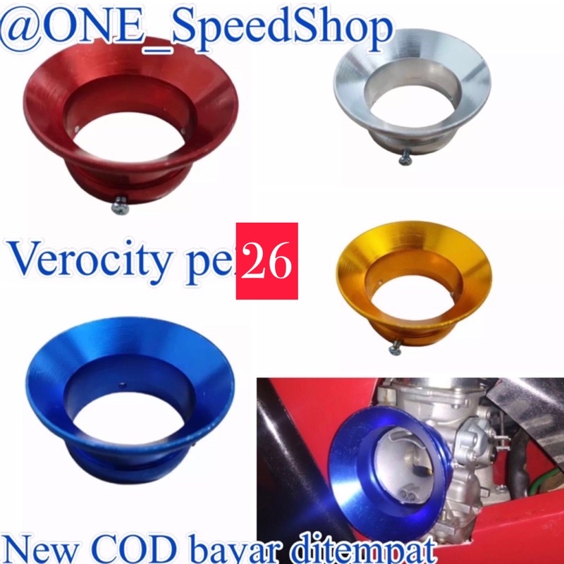 Velocity Karburator Corong Karbu PE 26 28 PWK 26 28 KEIHIN 28 26
