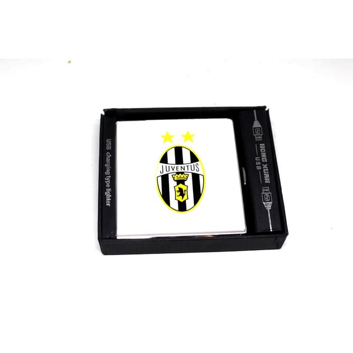 Super Murah! KOTAK ROK0K KOREK USB CAS 2133-35 JUVENTUS CHARGER CLUB BOLA