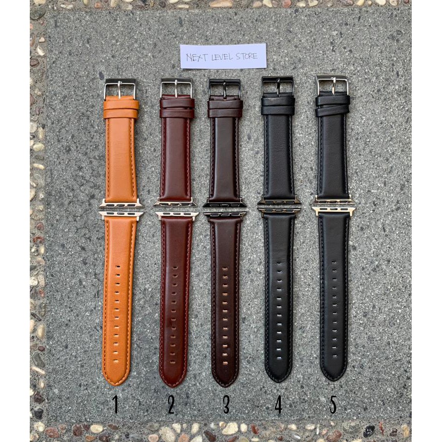 Apple Watch Leather Band - Premium Genuine Leather iWatch Band