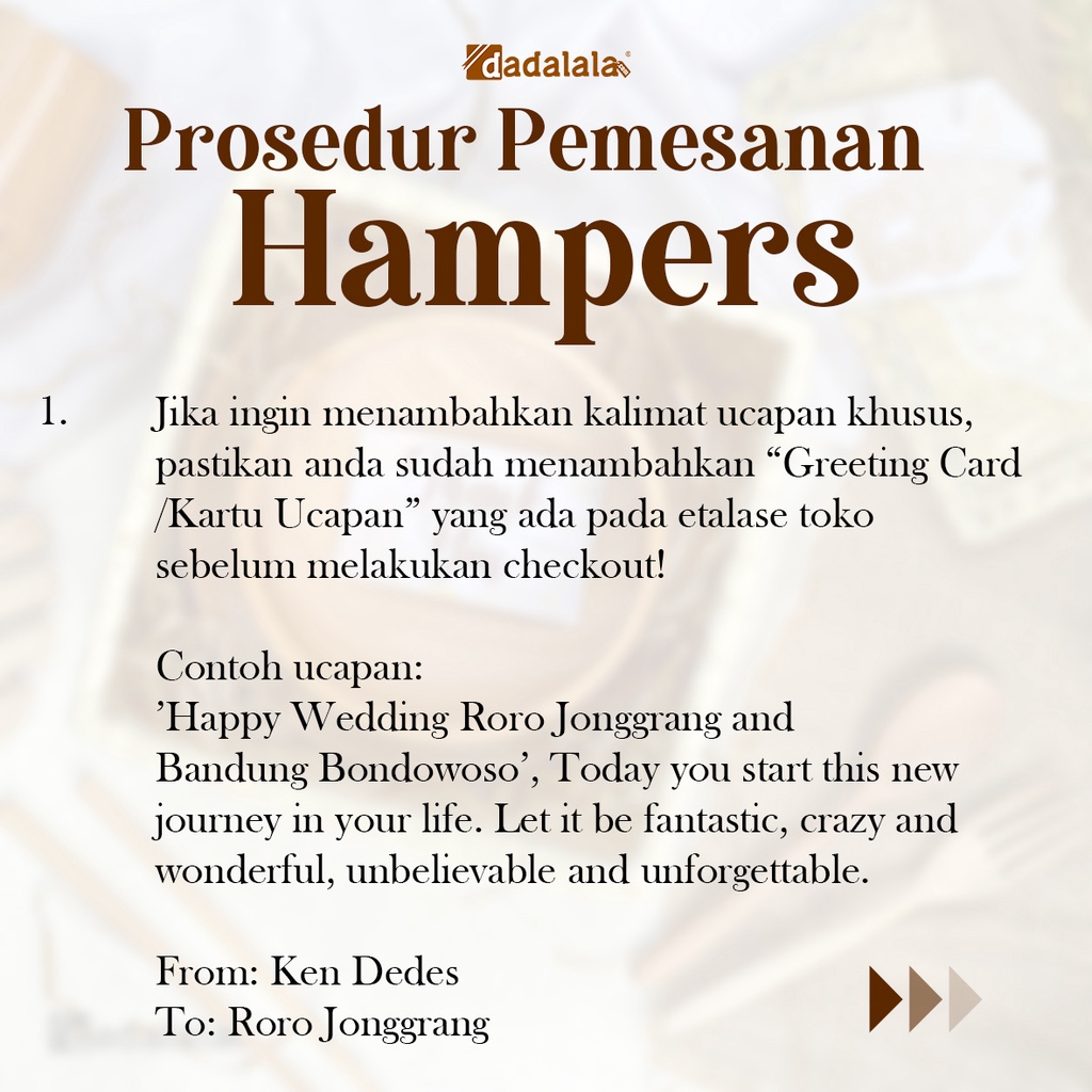 DADALALA Hampers / Kado Pernikahan / Gift Peralatan Dapur Bahan Kayu Paket &quot;ABIMANYU&quot;