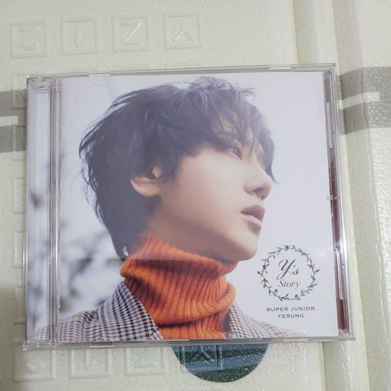 SUPER JUNIOR YESUNG ALBUM ONLY STORY JAPAN OFFICIAL