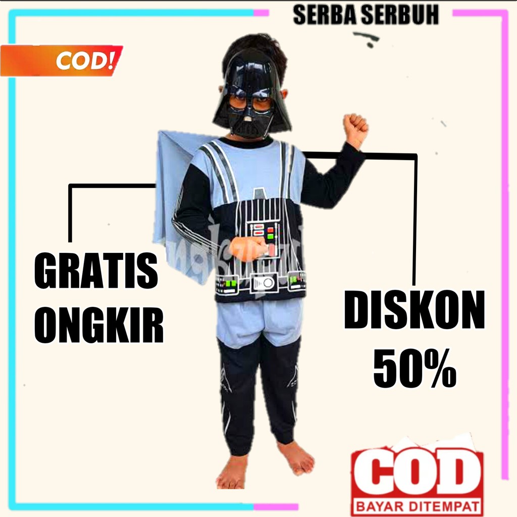 COD baju superhero anak baju karakter anak baju robot anak laki laki baju anak superhero KE259