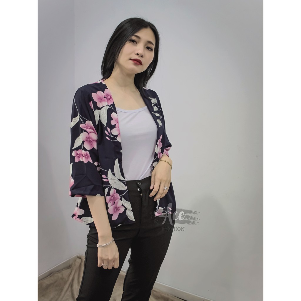 CARDIGAN WANITA /KARDIGAN WANITA MOTIF BUNGA/CARDIGAN WANITA MURAH