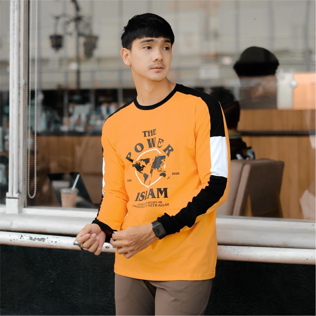 Kaos Dakwah | Baju Kaos Dakwah Pria | Kaos Muslim Pria - Cotton Combad 24 S - by Annaml-5