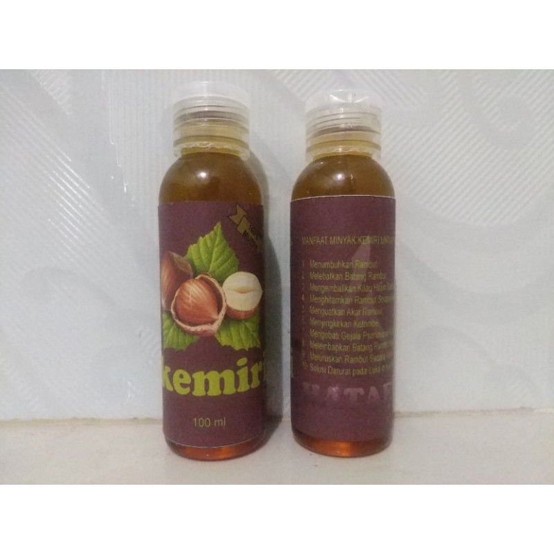 minyak kemiri murni 100%