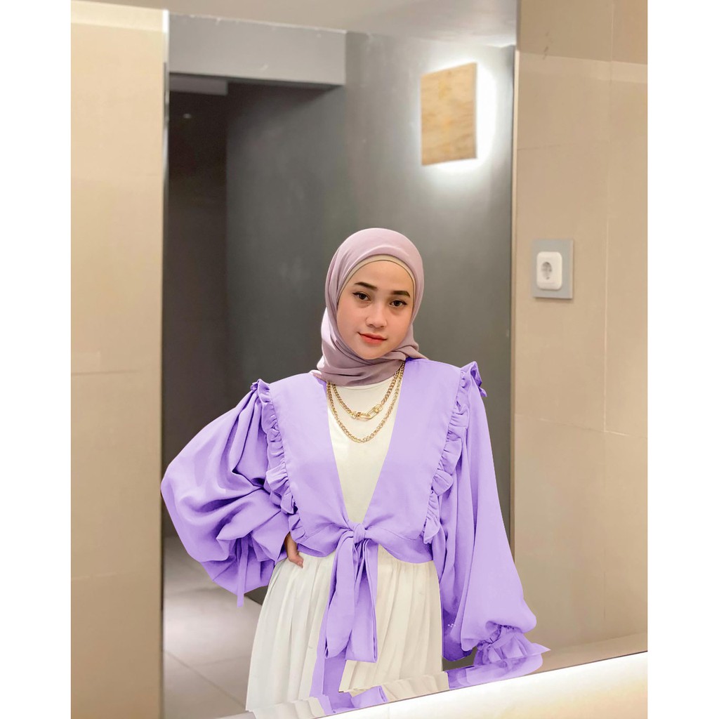 [ Bisa Cod ] Miranti Outer Outerwear Cardigan Muslim Termurah Aprilia Kardigan