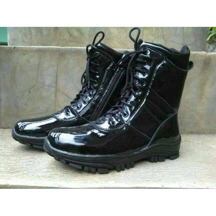 BlackPiinkMilitary Sepatu PDL TNI POLRI Kilap Tanpa Semir