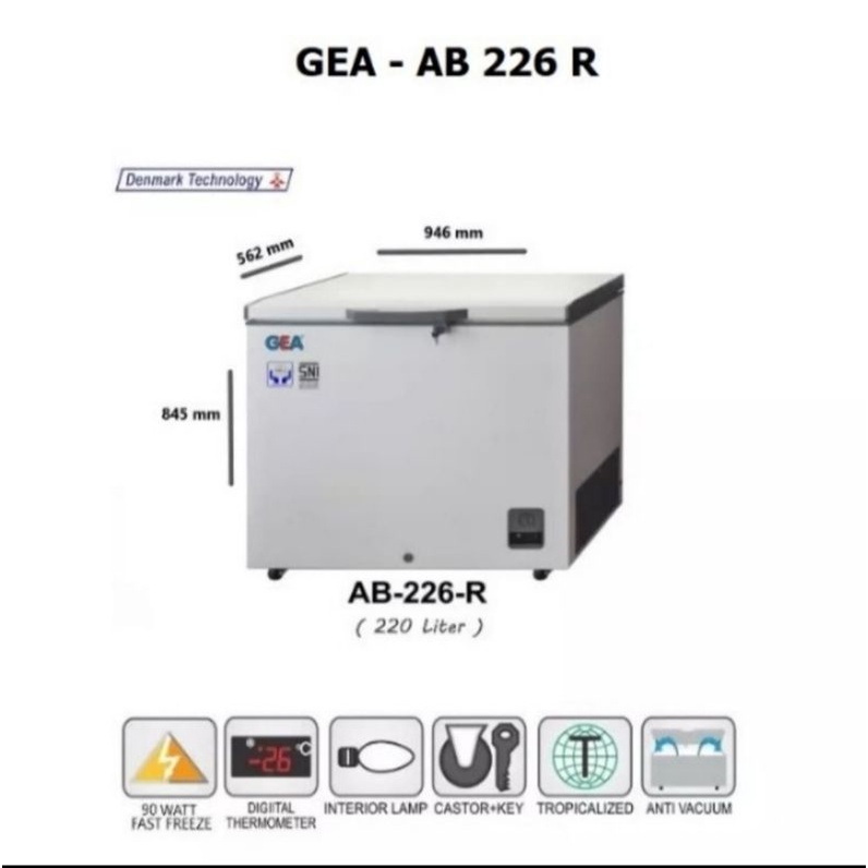 Frezer Box GEA AB-226