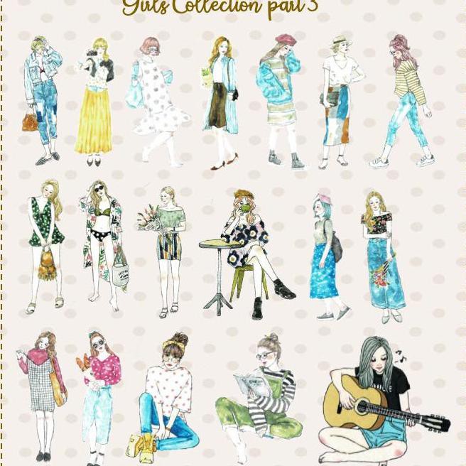 

Bergaransi Girls Sticker Pack - Stickers Part 3 Hemat