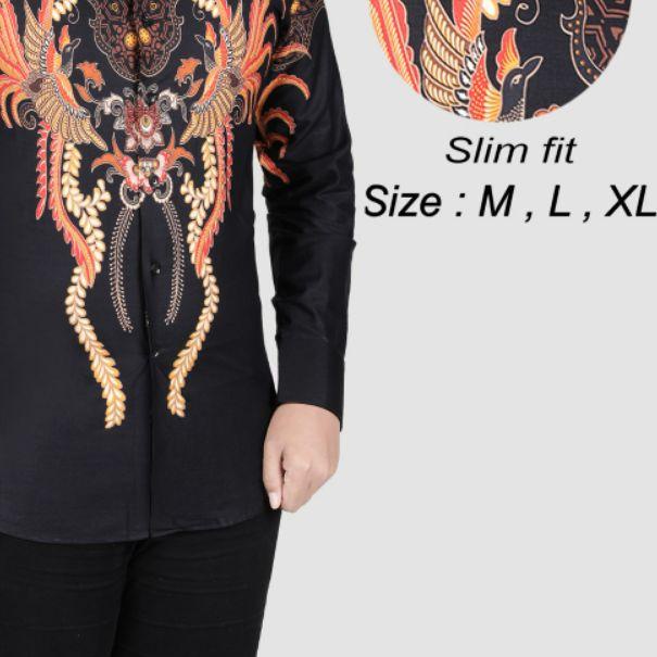 ✳ Kemeja Batik Slim fit Batik Slimfit Motif Anak Muda ۝