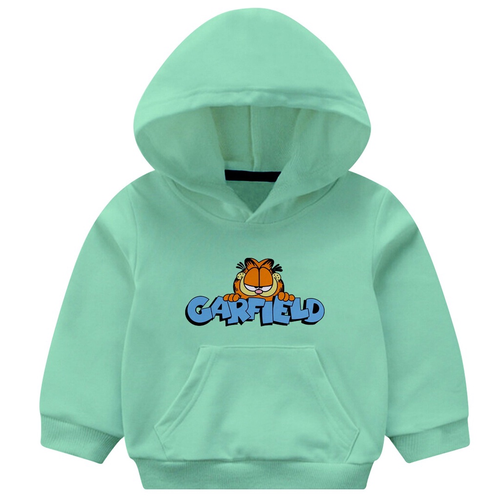 HOODIE ANAK UNISEX GARFIELD  HOODIE ANAK LUCU / HOODIE ANAK UNISEX