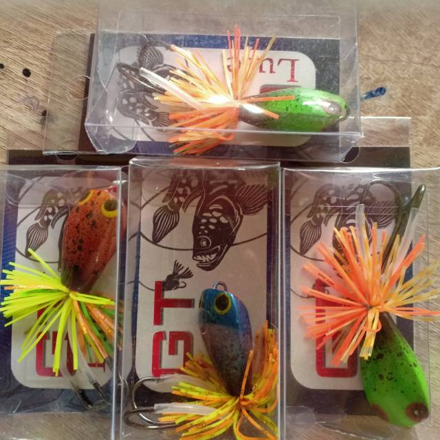 Jump frog kayu gr lure