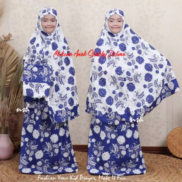 MUKENA ANAK SHABBY DELIMA by (CENG Collection)