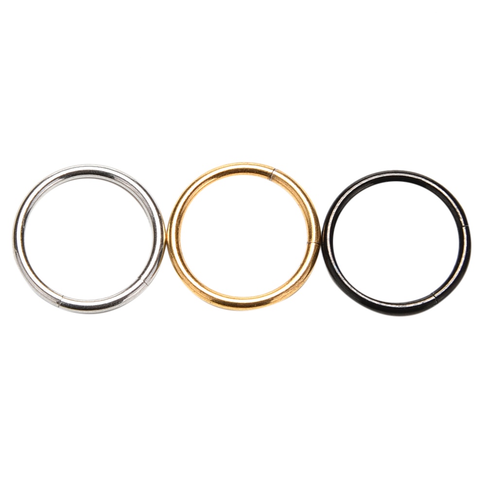 1pc Anting Tindik Hidung / Bibir / Telinga Bahan Titanium