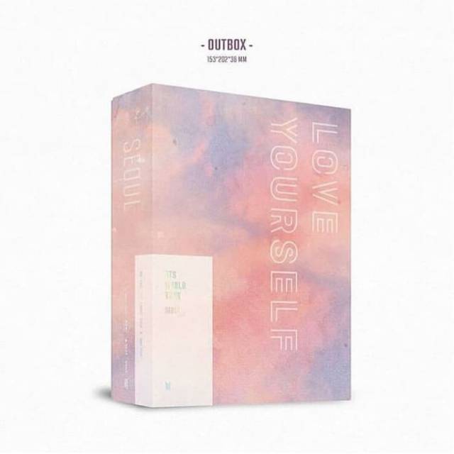BTS love yourself live in seoul DVD