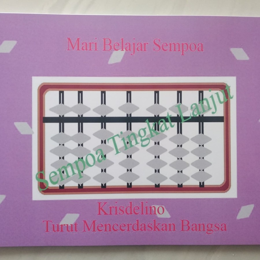 

buku pengenalan sempoa Tingkat lanjut