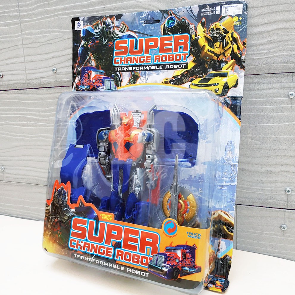 Super Change Robot Transformable Robot Mainan Mobil Transformers Bumbblebee Optimus Prime