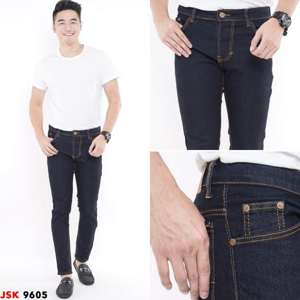 Branded Jeans Dewasa► Jsk Jeans - Celana Panjang Jeans Pria Premium Model Skinny 9605 - Garment