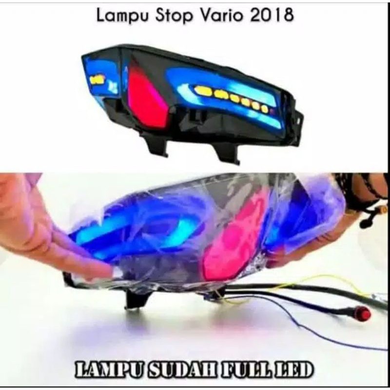 lampu stop LED JPA Vario 150 New 2018