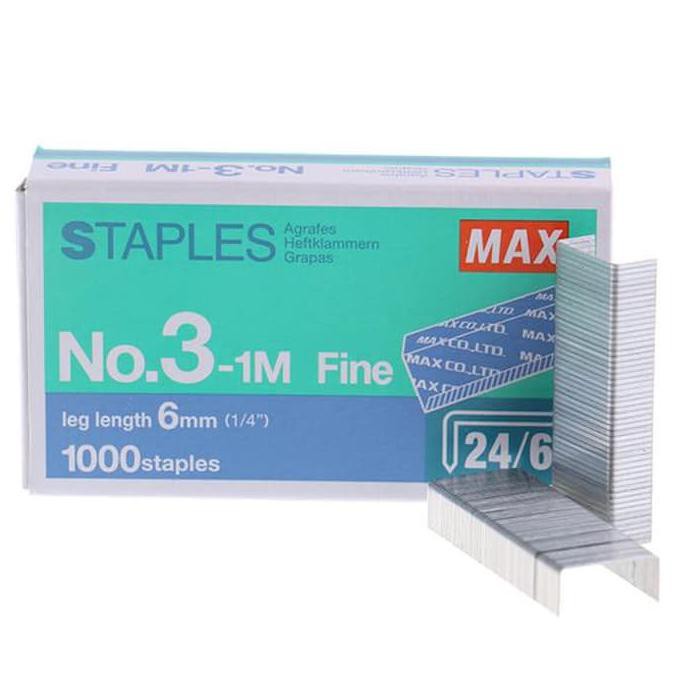 

Termurah Max Staples No. 3 (24/6) Offic