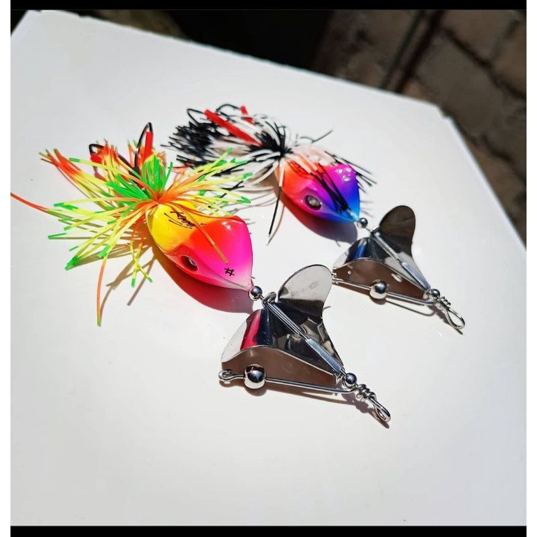 Slater Tektok dari Kana Lures, Umpan casting ikan toman/gabus, Umpan mancing ikan toman/gabus.