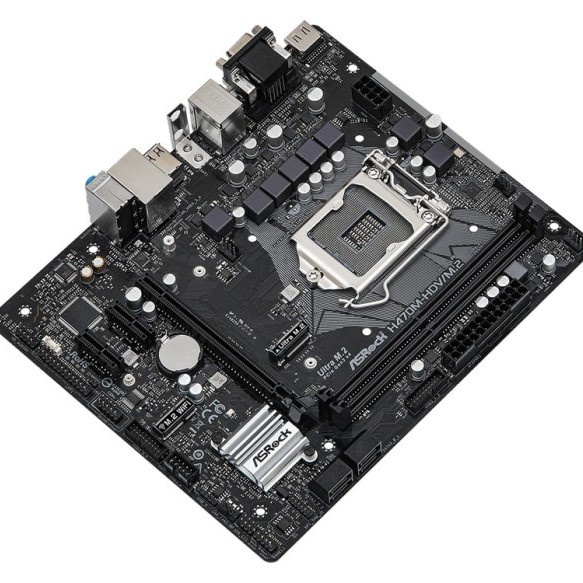 ASRock H470M-HDV/M.2 (Intel LGA 1200, Gen 10)