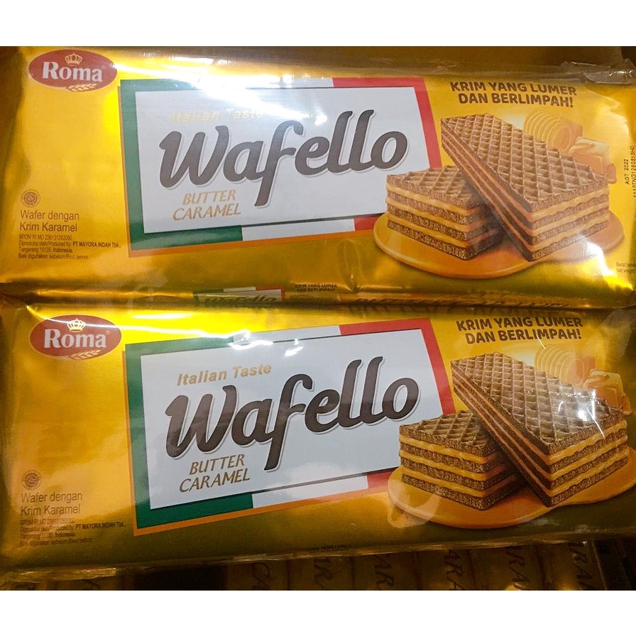 

Roma Wafello Butter Caramel 130 gr